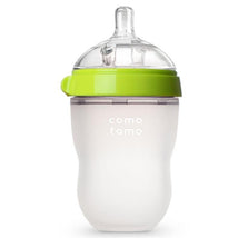 Comotomo - 8Oz Natural Feel Baby Bottle, Green Image 1