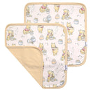 Copper Pearl - 2Pk 3-Layer Knit Security Blanket Set Hunny Image 1