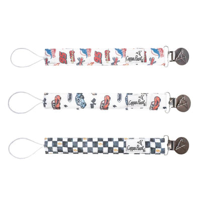 Copper Pearl 3Pk Disney Pixar Cars Binky Clip Set Image 1