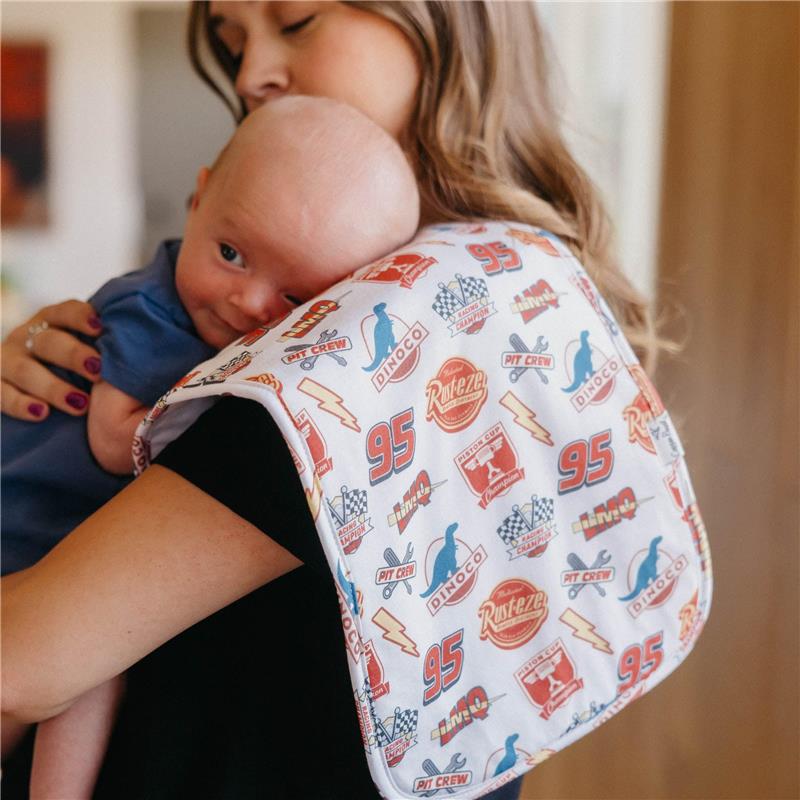 Copper Pearl 3Pk Disney Pixar Cars Burp Cloth Set Image 4