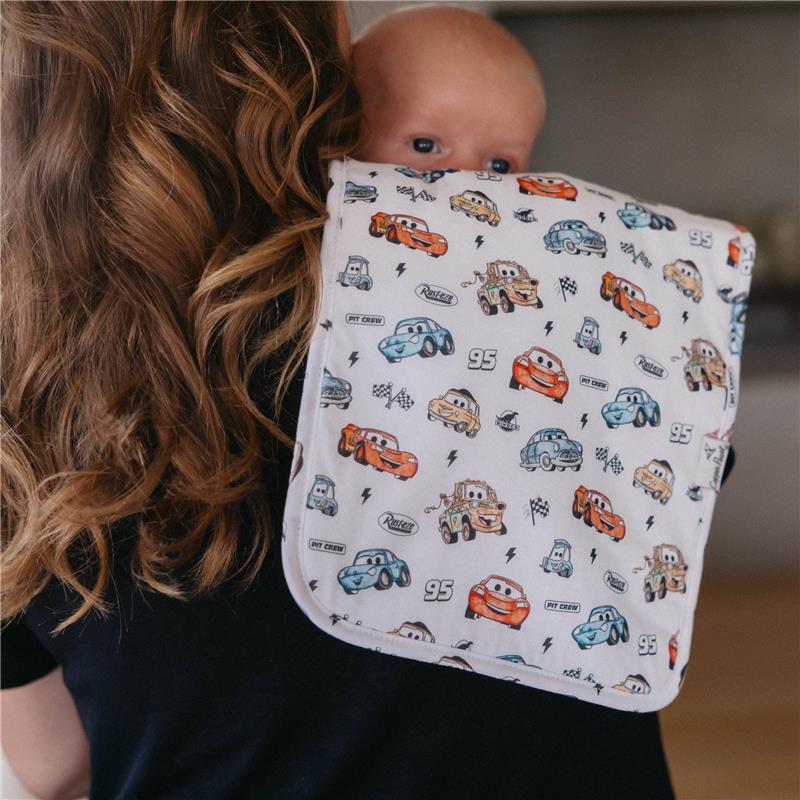 Copper Pearl 3Pk Disney Pixar Cars Burp Cloth Set Image 8