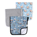 Copper Pearl - 3Pk Premium Baby Burp Cloths Bridger Set Image 1