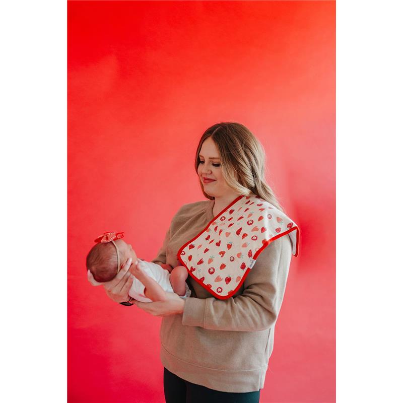 Copper Pearl - 3Pk Premium Baby Burp Cloths Clementine Set Image 4