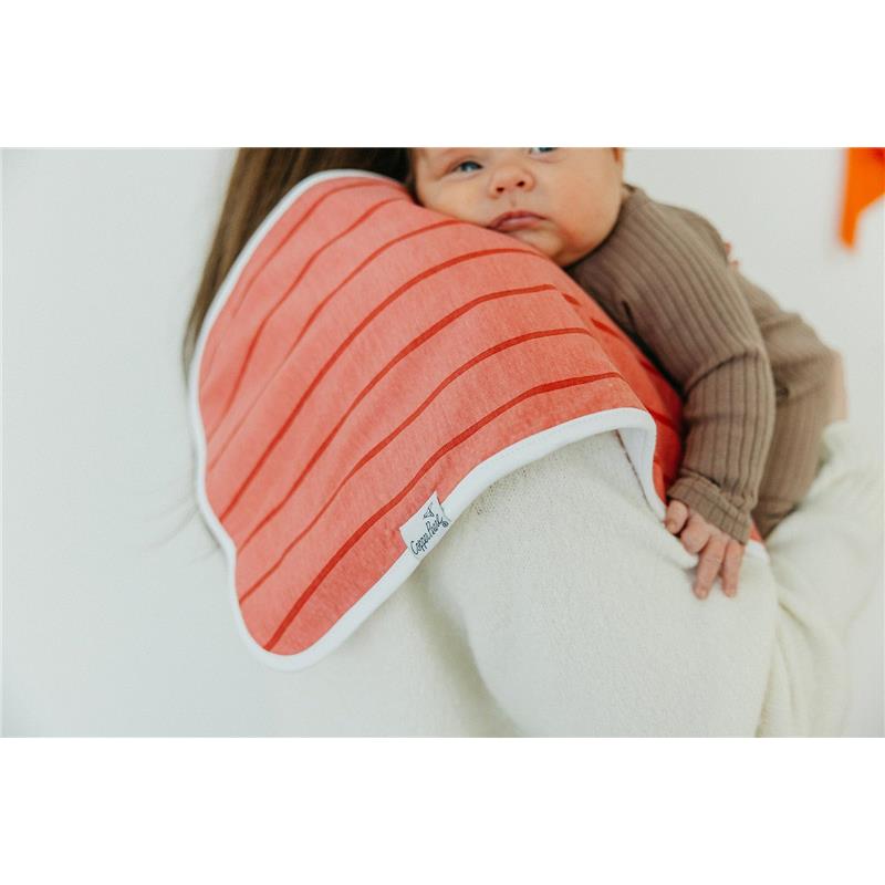 Copper Pearl - 3Pk Premium Baby Burp Cloths Farmstead Set Image 7