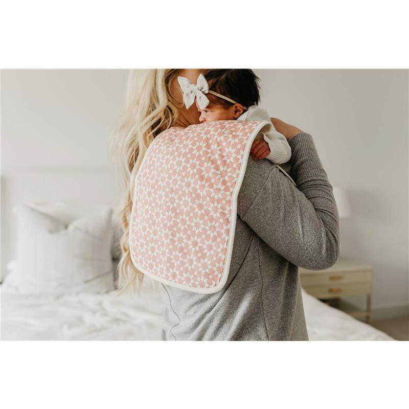 Copper Pearl - 3Pk Premium Baby Burp Cloths Ferra Set Image 5