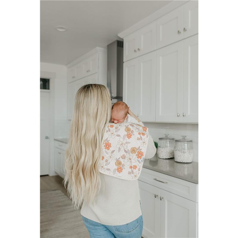 Copper Pearl - 3Pk Premium Baby Burp Cloths Ferra Set Image 6