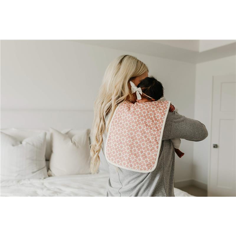 Copper Pearl - 3Pk Premium Baby Burp Cloths Ferra Set Image 8