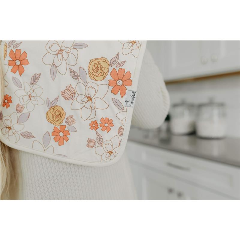 Copper Pearl - 3Pk Premium Baby Burp Cloths Ferra Set Image 9