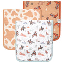 Copper Pearl - 3Pk Premium Baby Burp Cloths Goosie Set Image 1