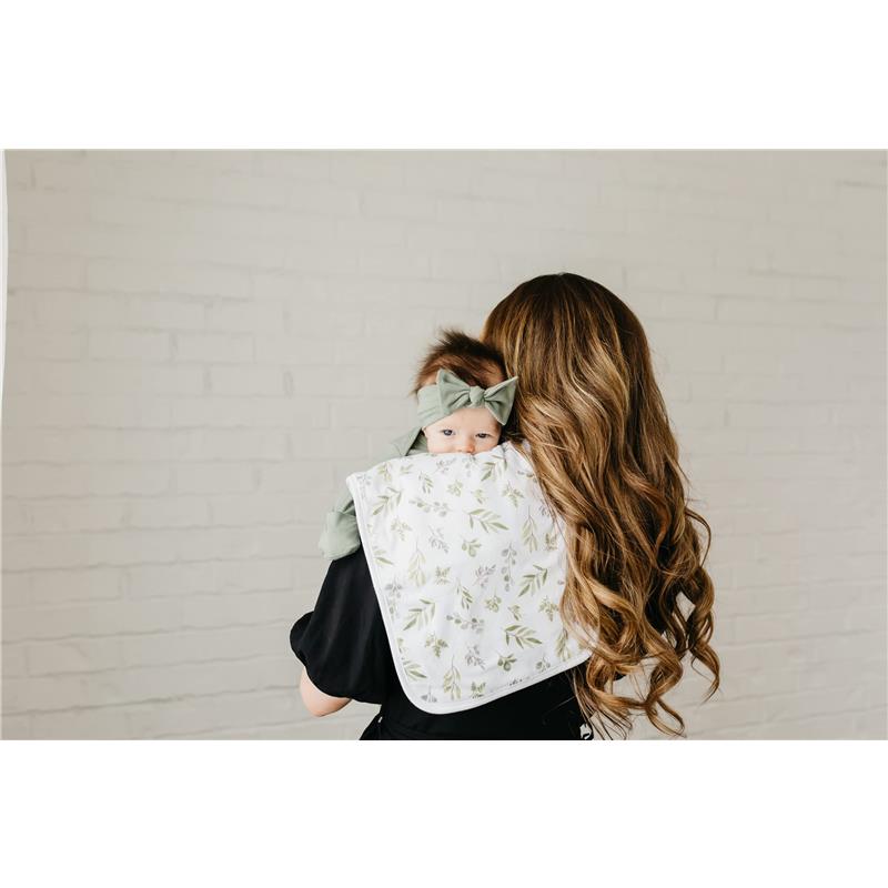 Copper Pearl - 3Pk Premium Baby Burp Cloths Haven Set Image 4