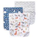Copper Pearl - 3Pk Premium Baby Burp Cloths Rufus Set Image 1