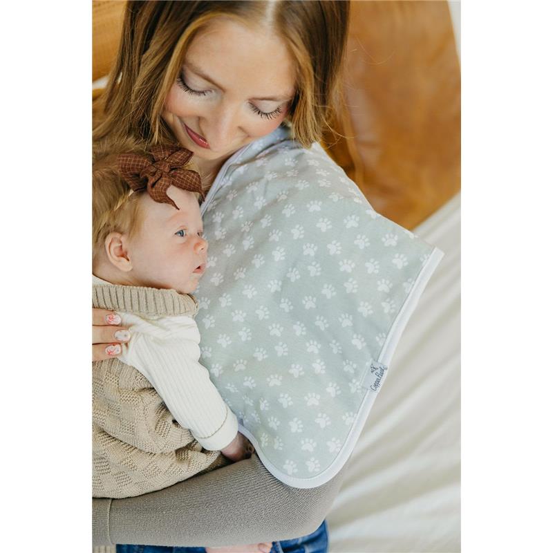 Copper Pearl - 3Pk Premium Baby Burp Cloths Rufus Set Image 8