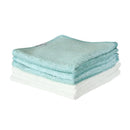 Copper Pearl - 6Pk Baby Bath Washcloths, White/Blue Image 5