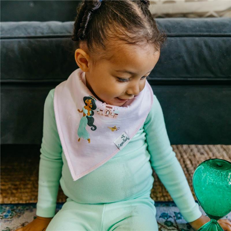 Copper Pearl - 6Pk Disney Princess Bandana Bib Set Image 4
