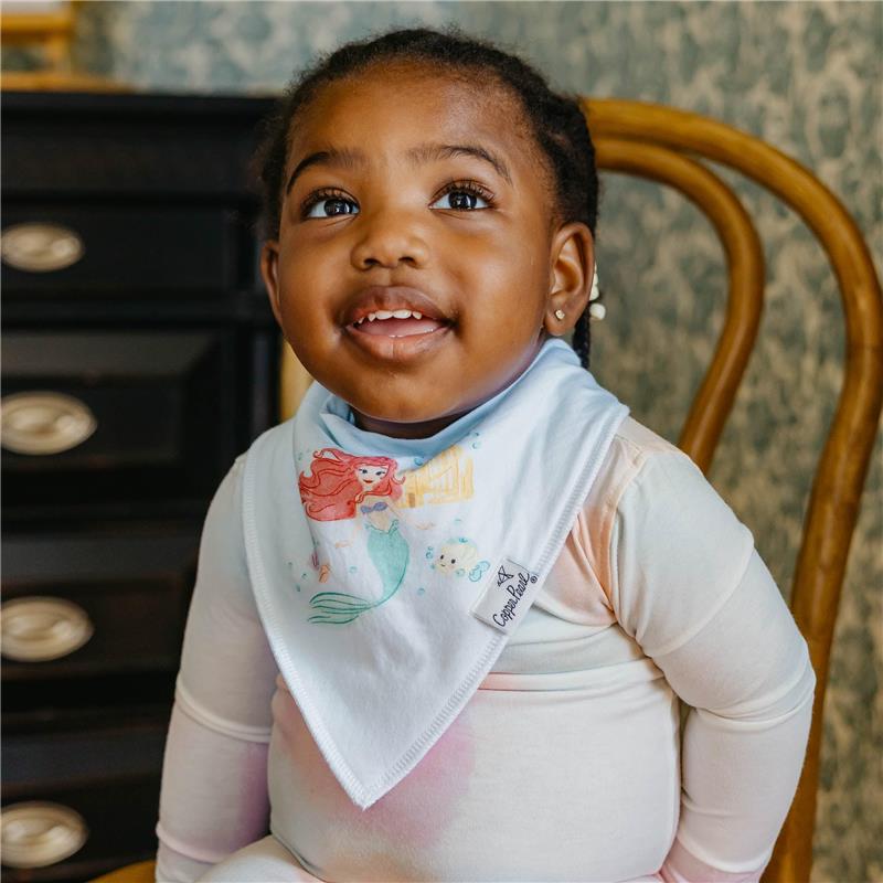 Copper Pearl - 6Pk Disney Princess Bandana Bib Set Image 6