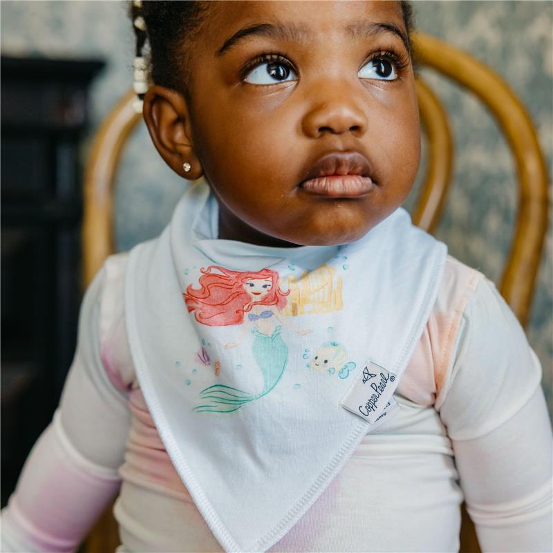 Copper Pearl - 6Pk Disney Princess Bandana Bib Set Image 7