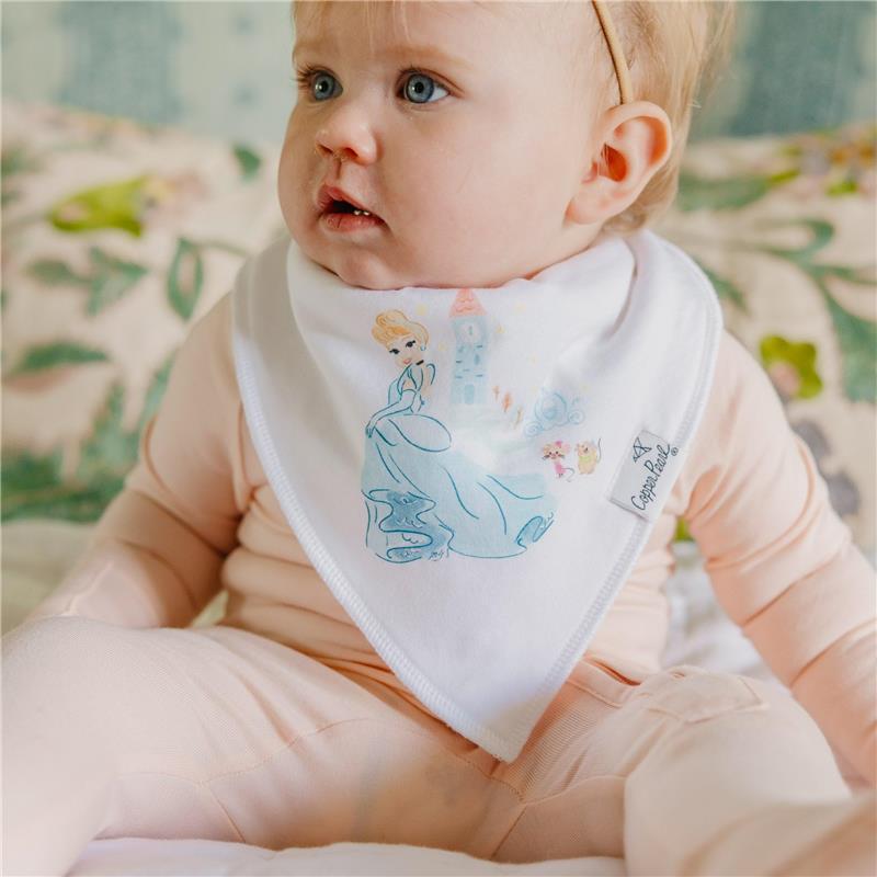 Copper Pearl - 6Pk Disney Princess Bandana Bib Set Image 8