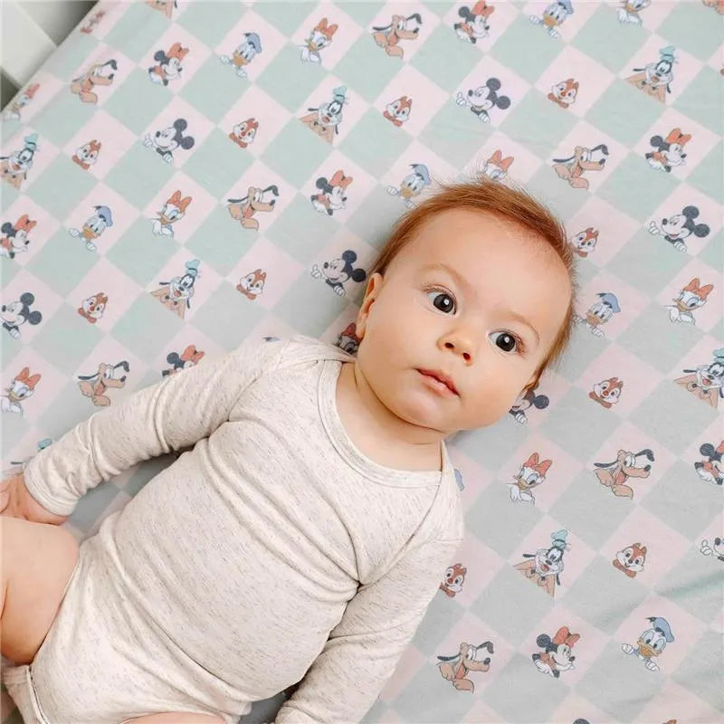Copper Pearl - Disney Mickey Mouse & Friends Premium Crib Sheet Image 2