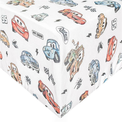 Copper Pearl Disney Pixar Cars Premium Crib Sheet Image 1