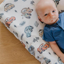 Copper Pearl Disney Pixar Cars Premium Diaper Changing Pad Cover Image 2