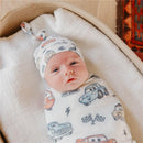 Copper Pearl Disney Pixar Cars Top Knot Hat 5/18M Image 4