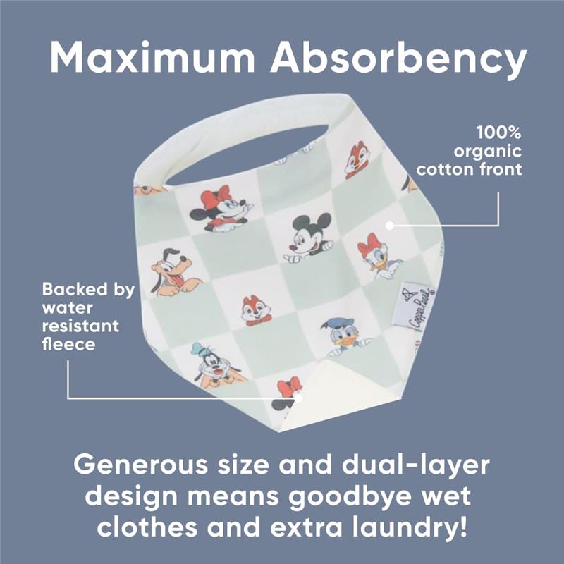 Copper Pearl - Disney Princess Bandana Bib Set Image 2