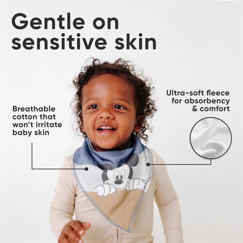 Copper Pearl - Disney Princess Bandana Bib Set Image 4