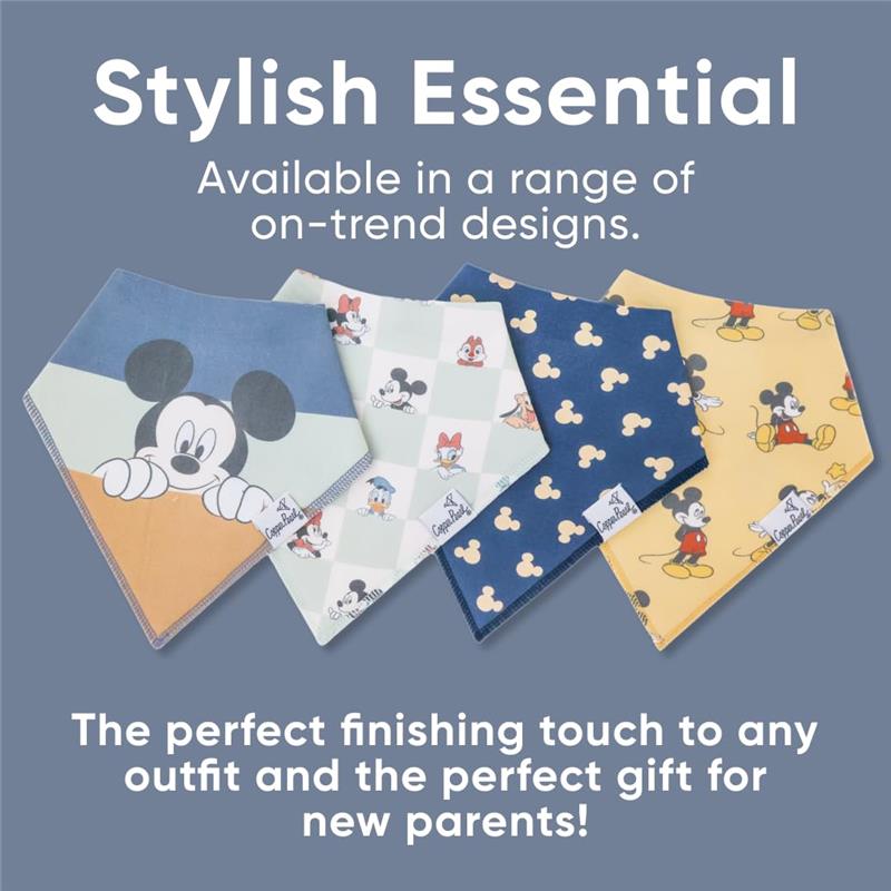 Copper Pearl - Disney Princess Bandana Bib Set Image 6