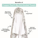 Copper Pearl - Hooded Bath Towels Premium Knit, Goosie Image 2