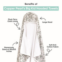 Copper Pearl - Hooded Bath Towels Premium Knit, Goosie Image 2