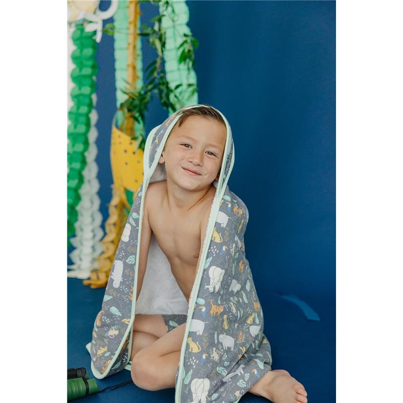 Copper Pearl - Hooded Bath Towels Premium Knit, Rufus Image 4