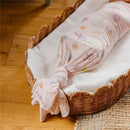 Copper Pearl - Large Premium Knit Baby Swaddle Receiving Blanket Enchanted Friends Image 3