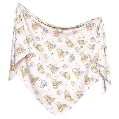 Copper Pearl - Large Premium Knit Baby Swaddle Receiving Blanket Hunny Image 1