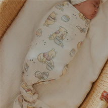 Copper Pearl - Large Premium Knit Baby Swaddle Receiving Blanket Hunny Image 2