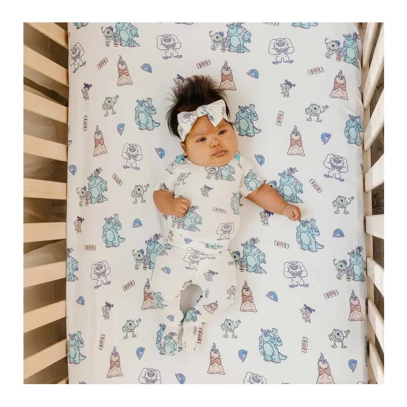 Copper Pearl Monsters Inc Friends Premium Crib Sheet Image 4