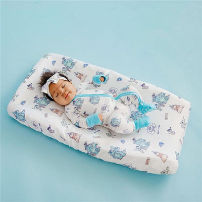 Copper Pearl Monsters Inc Friends Premium Diaper Changing Pad Cover Image 1
