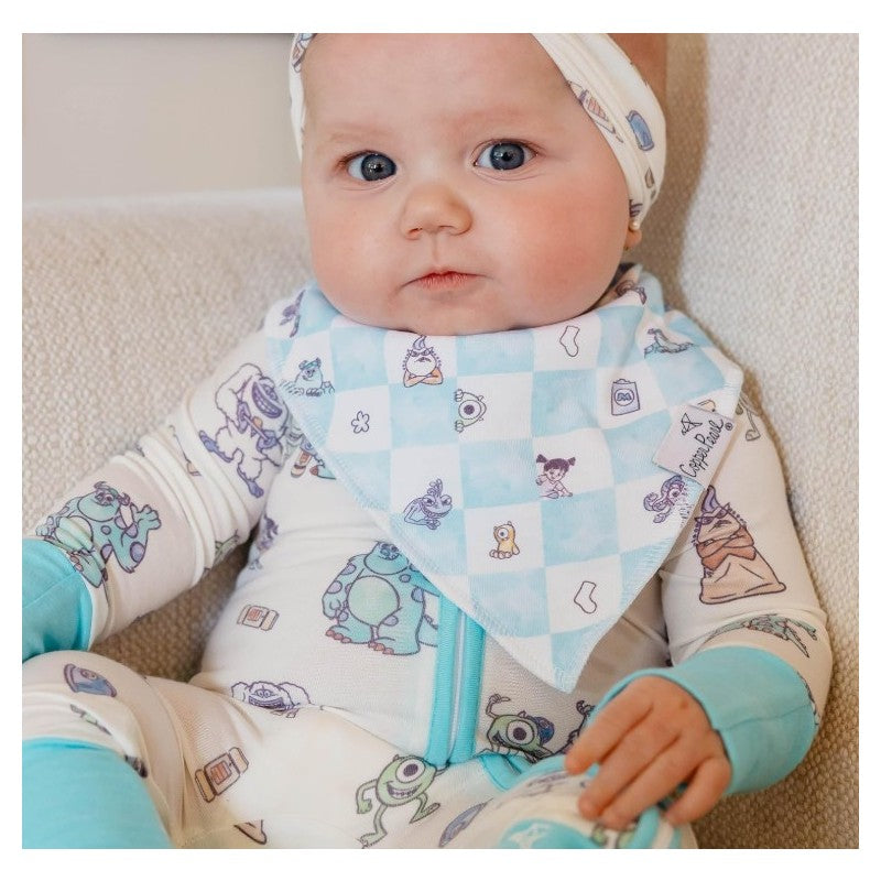 Copper Pearl - Monsters Inc Medley Bandana Bib Set Image 8