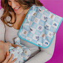 Copper Pearl Monsters Inc Medley Burp Cloth Set Image 4