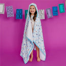 Copper Pearl Monsters Inc Medley Premium Big Kid Hooded Towel Image 1
