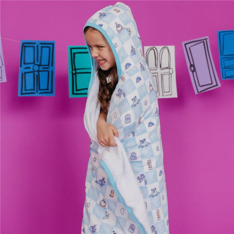Copper Pearl Monsters Inc Medley Premium Big Kid Hooded Towel Image 4