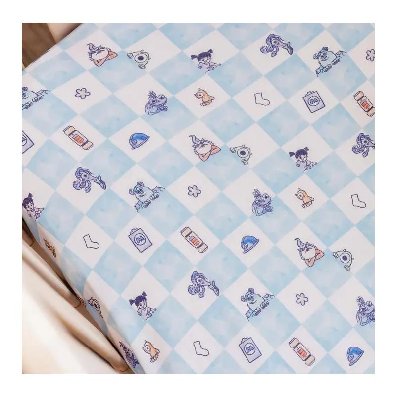 Copper Pearl Monsters Inc Medley Premium Crib Sheet Image 3