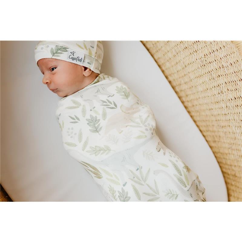 Copper Pearl - Rex Knit Baby Swaddle Receiving Blanket Image 3