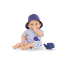 Corolle Dolls Bebe Bath Marin Baby Doll 12 Soft-Body with Rubber Whale Toy Image 2