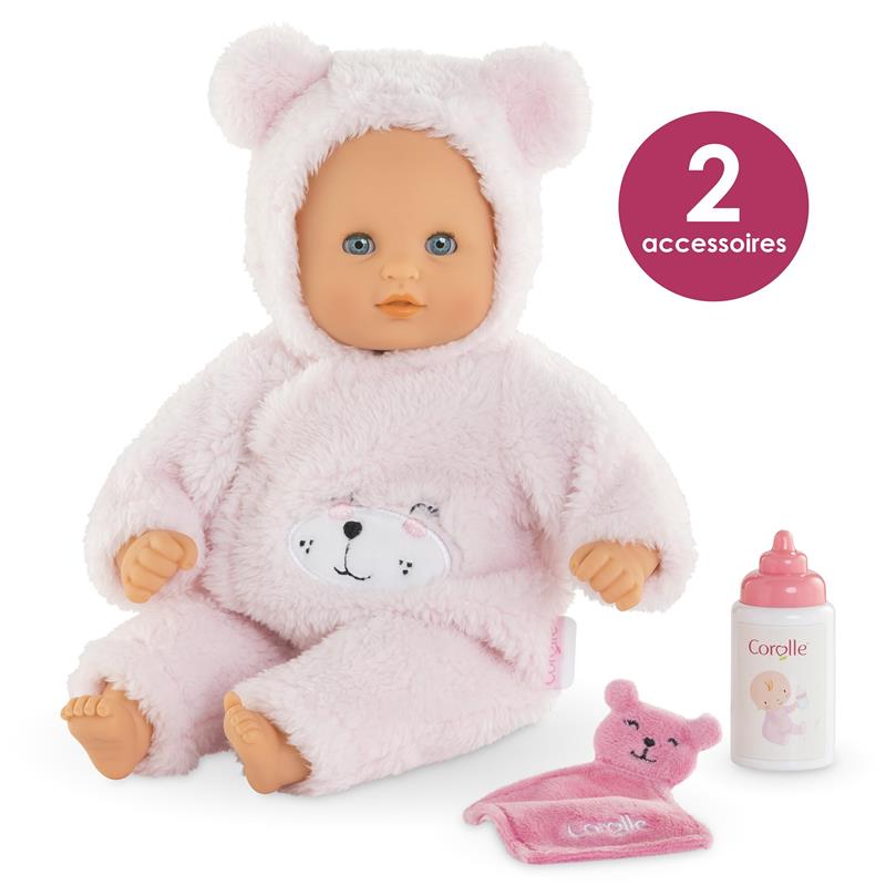 Corolle Dolls My First Baby Doll Cuddly Teddy Bear 12 Soft Boy Baby Doll with Vanilla Scent Image 6
