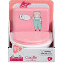 Corolle Realistic and Interactive Potty Training Doll for Girls with Flushing Toilet Sound - Educational Potty Toys for Toddlers - Corolle Baby Dol Image 4