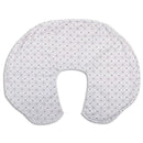 Cover for The Peanut Shell Extra-Large Nursing Pillow, Celeste Grey Image 1