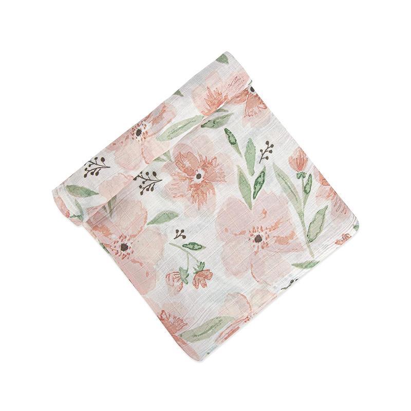 Crane Baby Parker Collection Muslin Swaddle Wraps Floral Print Image 7