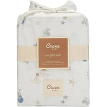 Crane Bedding - Cove Fitted Crib Sheet, Sea Life Image 2