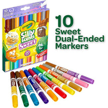 Crayola - 10 Ct Silly Scents Sweet Dual-Ended Markers Image 3