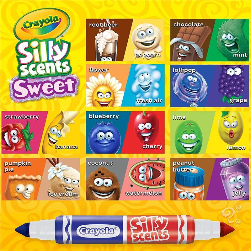 Crayola Dual-Ended Silly Scented Washable Markers, Crayola.com